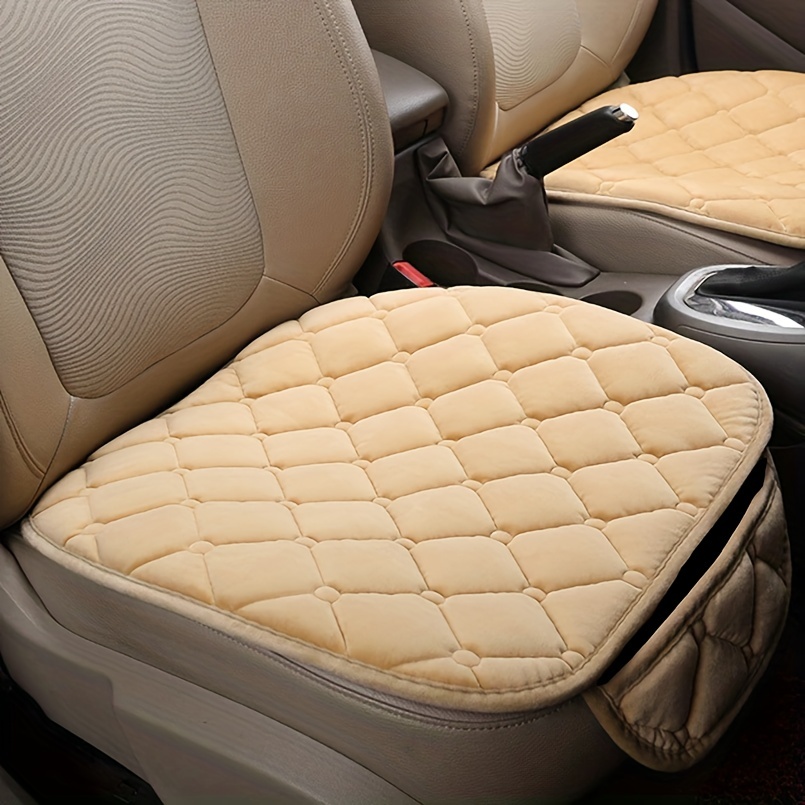 8PCS Univerasl Thick Car Seat Cover Autumn Winter Car Full Set Seat Cushion  Pad
