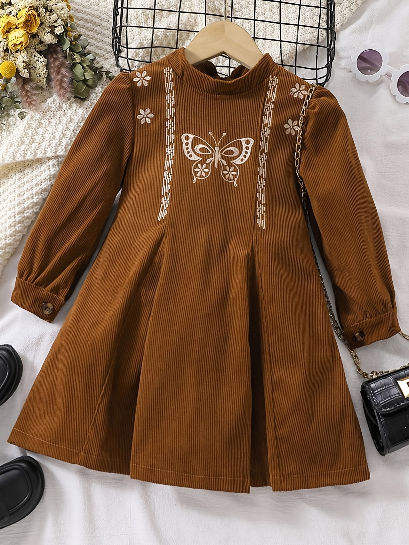 Vestido de best sale invierno para bebe