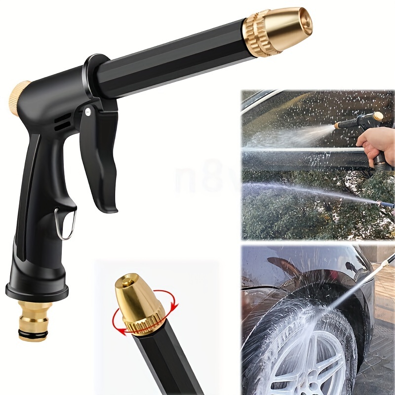 Adjustable Nozzle High Pressure Power Washer Gun For Car - Temu