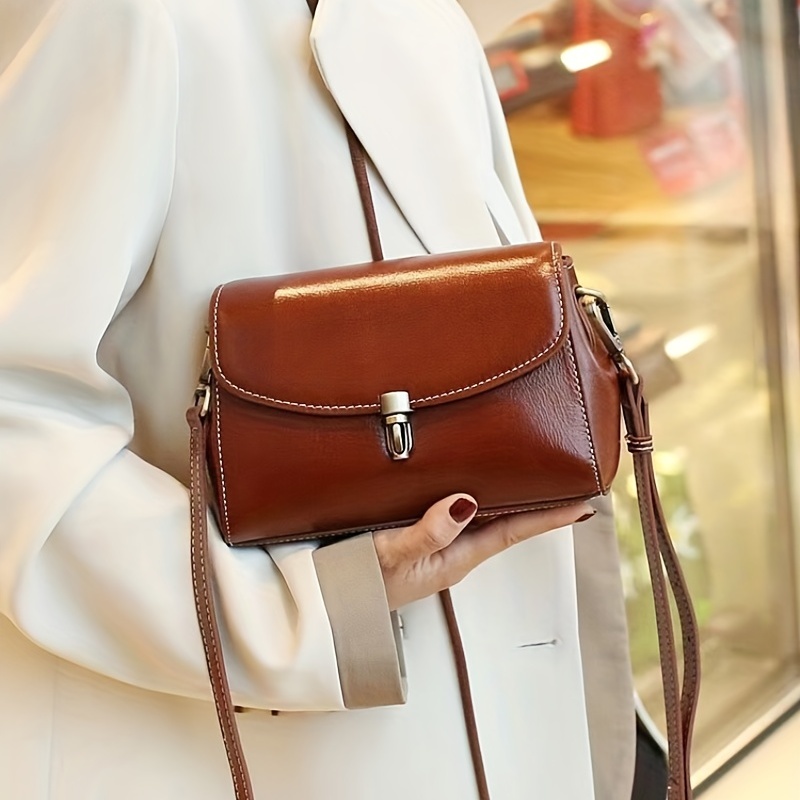 Women's Mini Genuine Leather Shoulder Bag