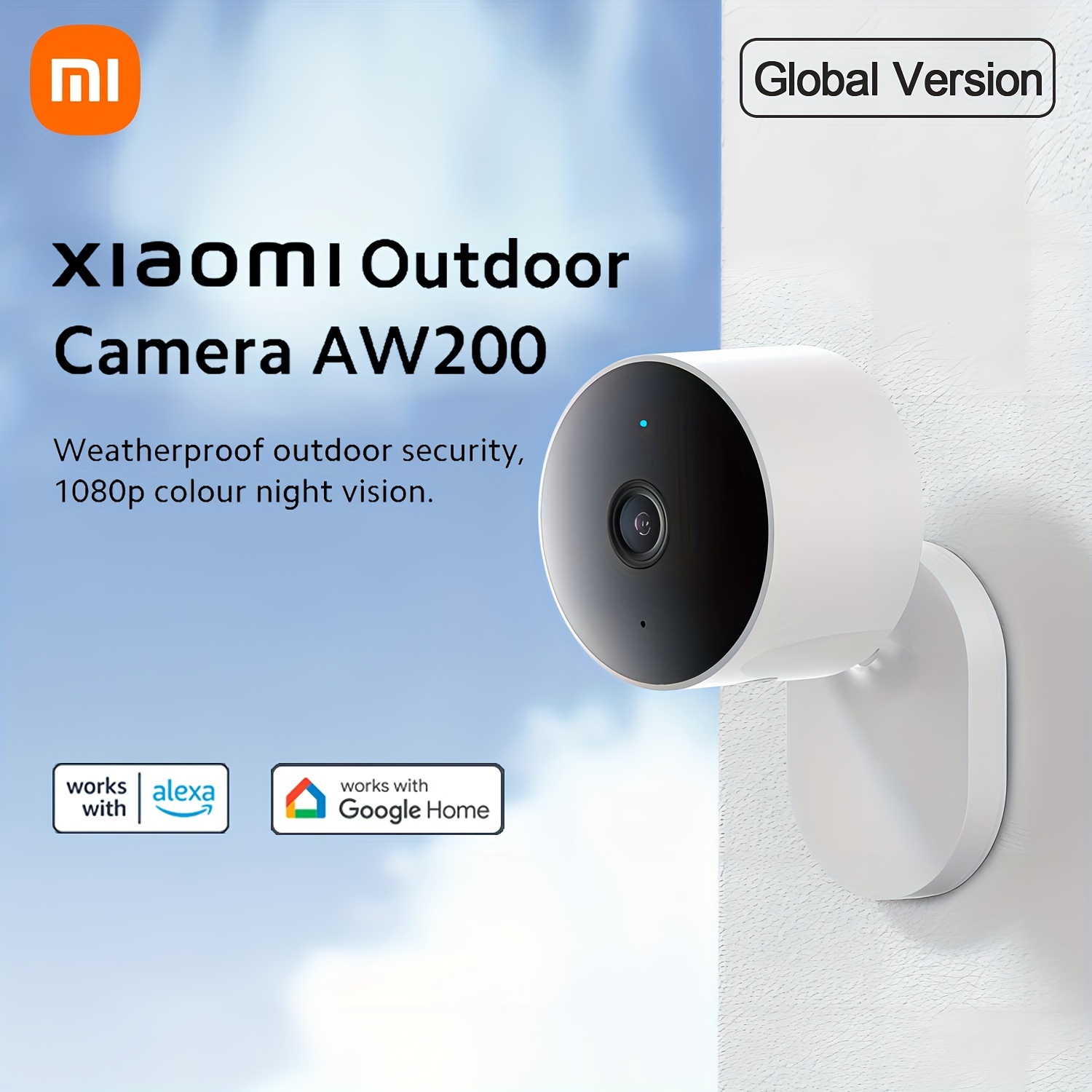 Caméra de sécurité XIAOMI extérieure AW200