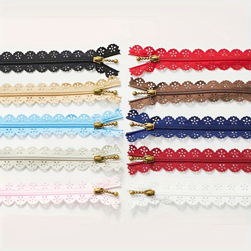 Invisible Zipper Nylon Coil Hidden Zipper Close end Lace - Temu