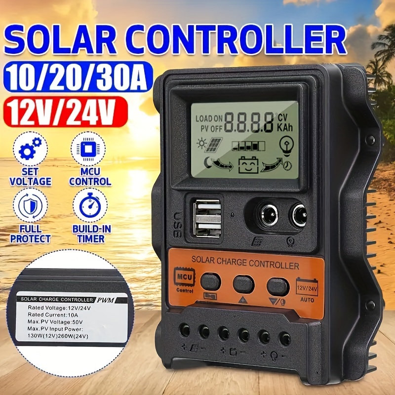 Solar Lamp Circuit Board 30ma Solar Charge Controller Board - Temu