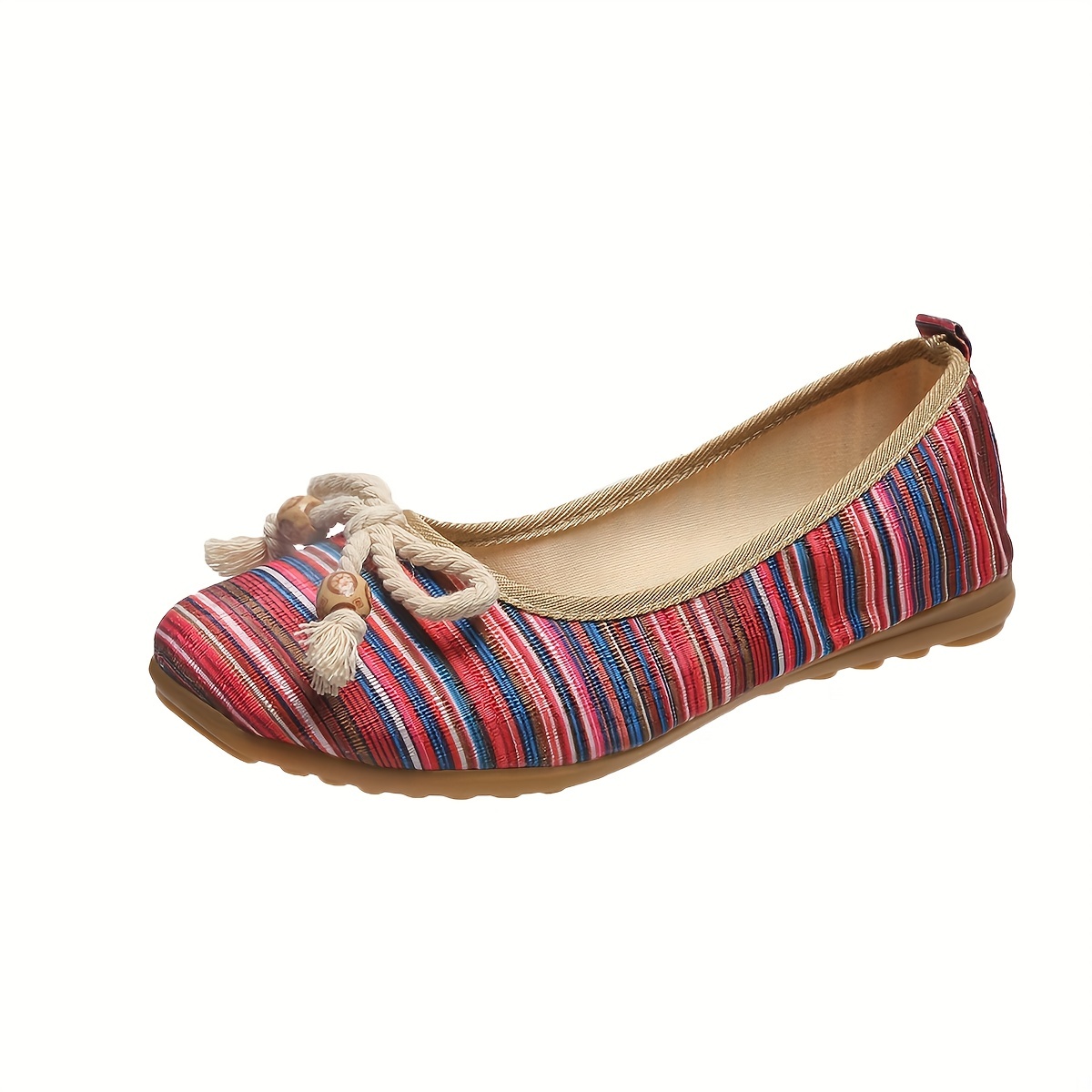 Colourful on sale flat shoes