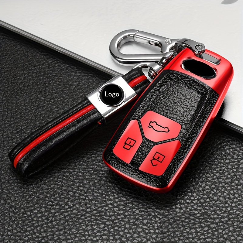 Car Key Fob Cover A3 A4 A A Q B9 A5 A6 8s Q3 Q5 Q7 S4 - Temu