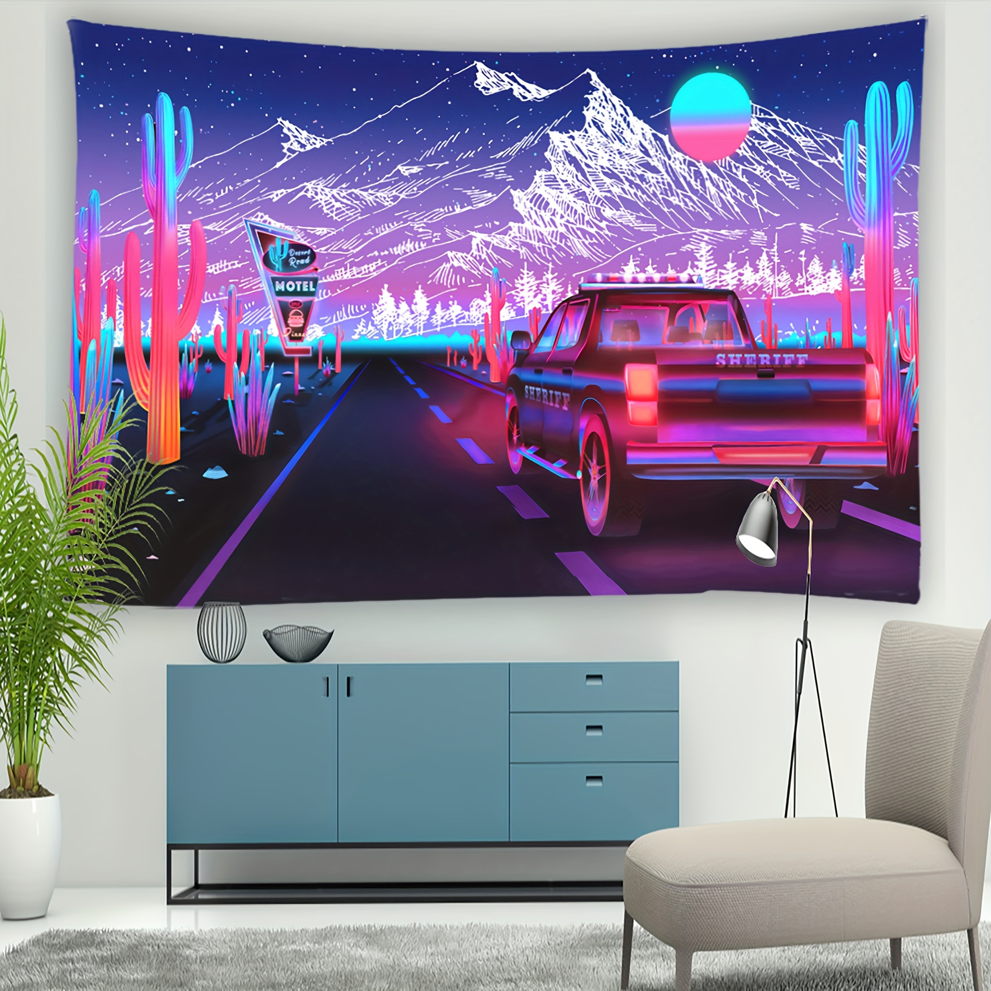 Car discount interior tapestry