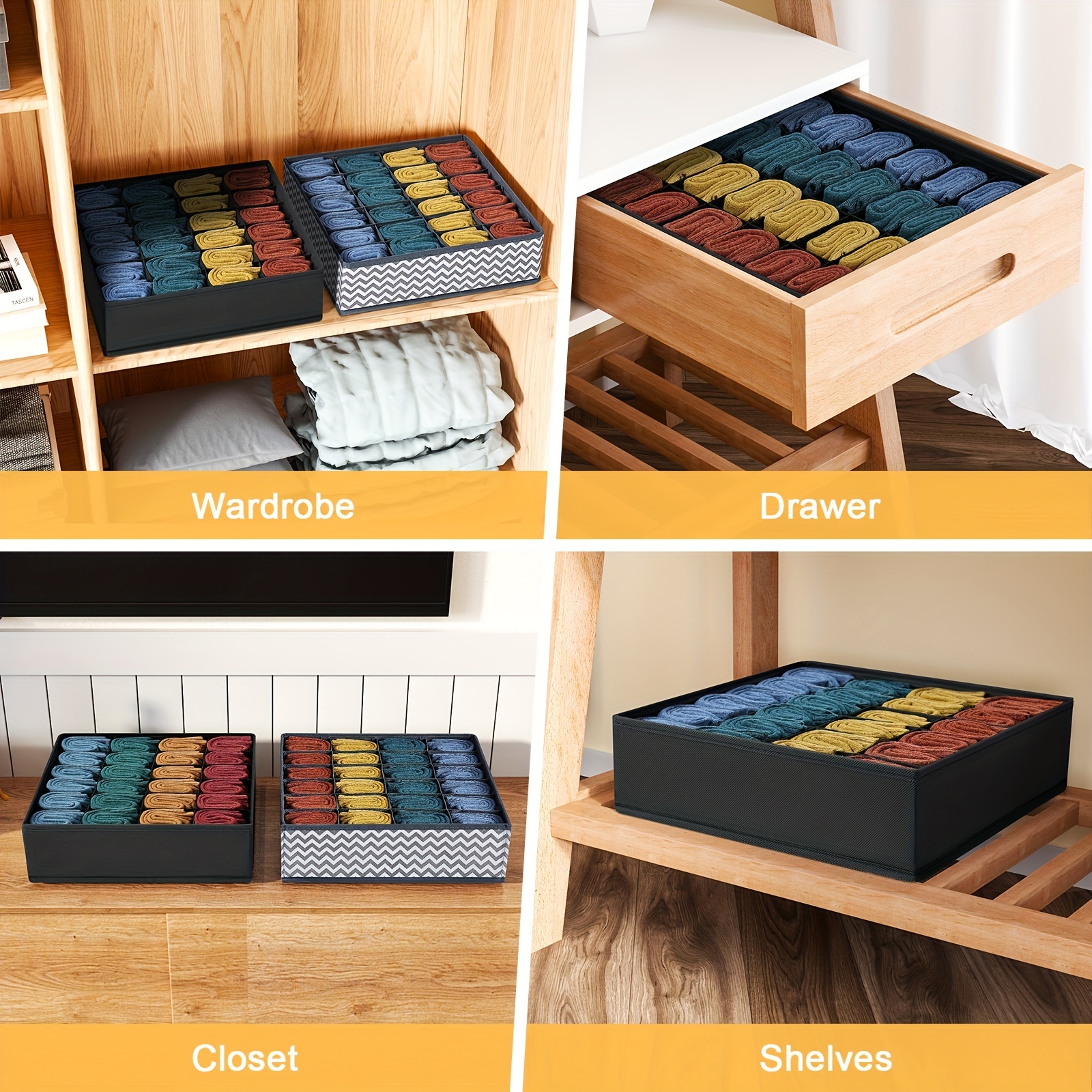 sock drawer organization in one hour - Four Generations One Roof Blog