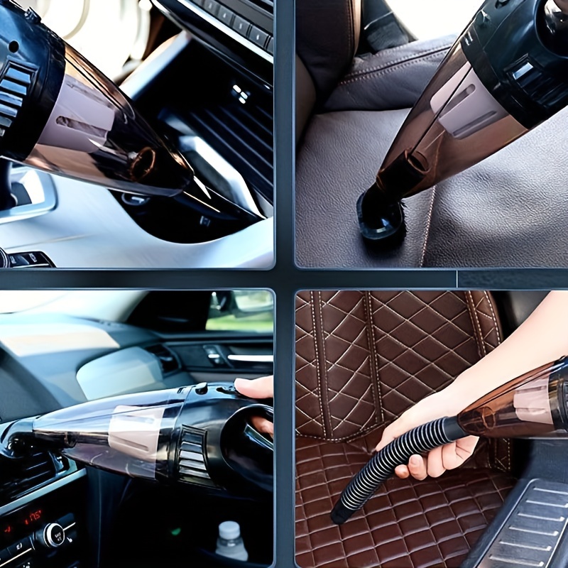 Wired Car Vacuum Cleaner-wet Dry Function, Multiple Accessories