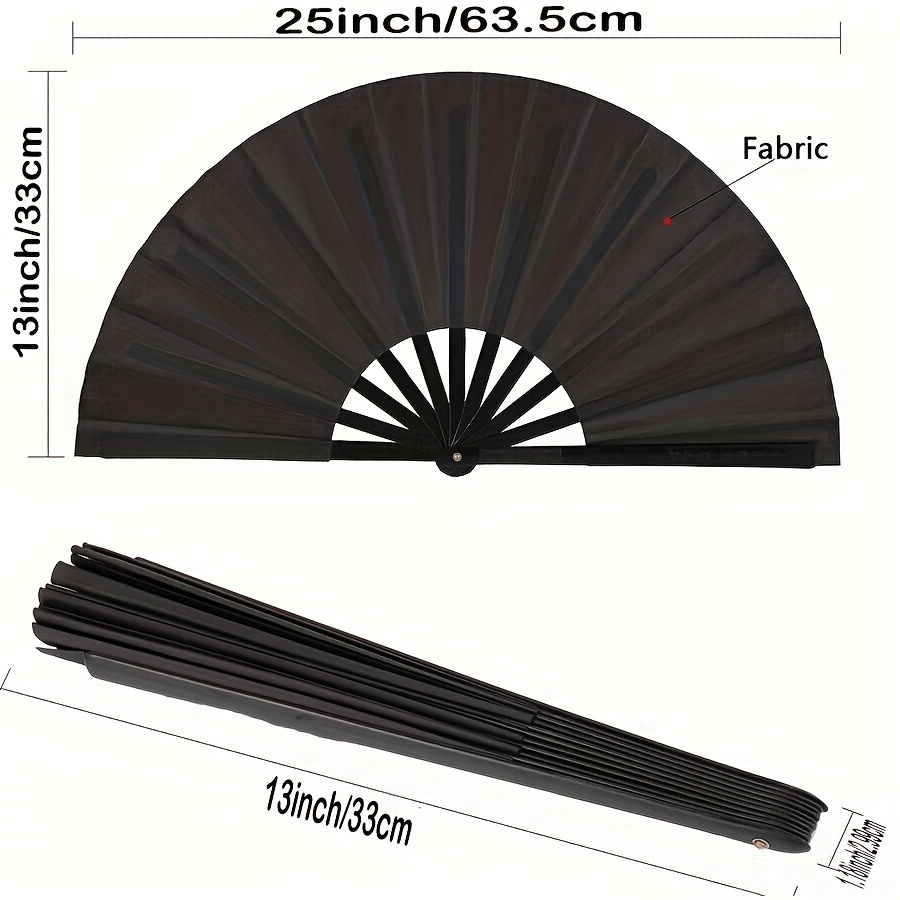 Retro Fabric Fan Chinese Tai Chi Fan Gift