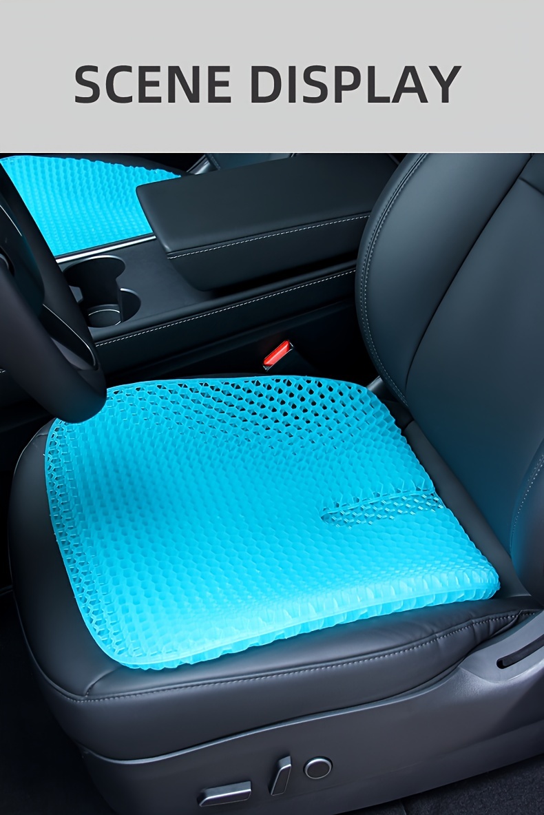 Gel Seat Cushion Universal Seat Silicone Breathable For Car Office