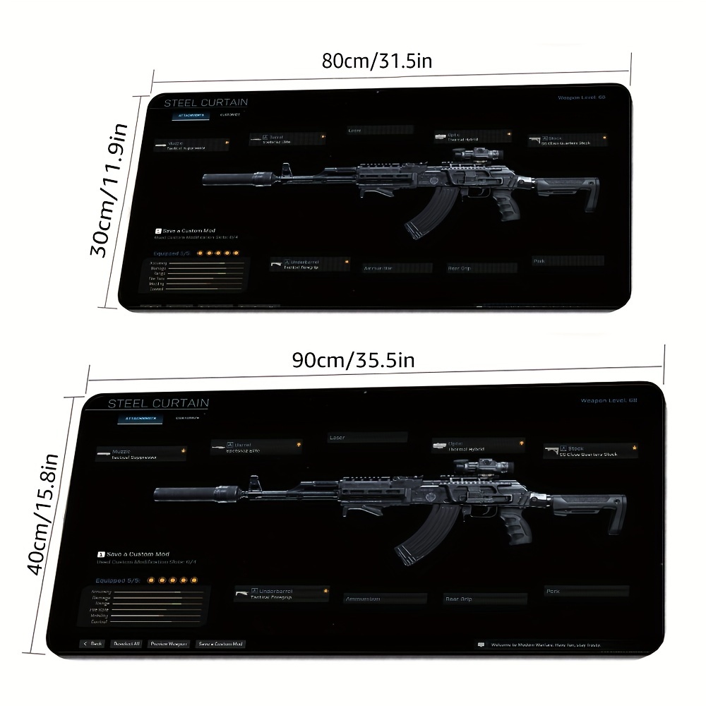 Guns Modify Gun Mat (dimension 80cm X 30cm)