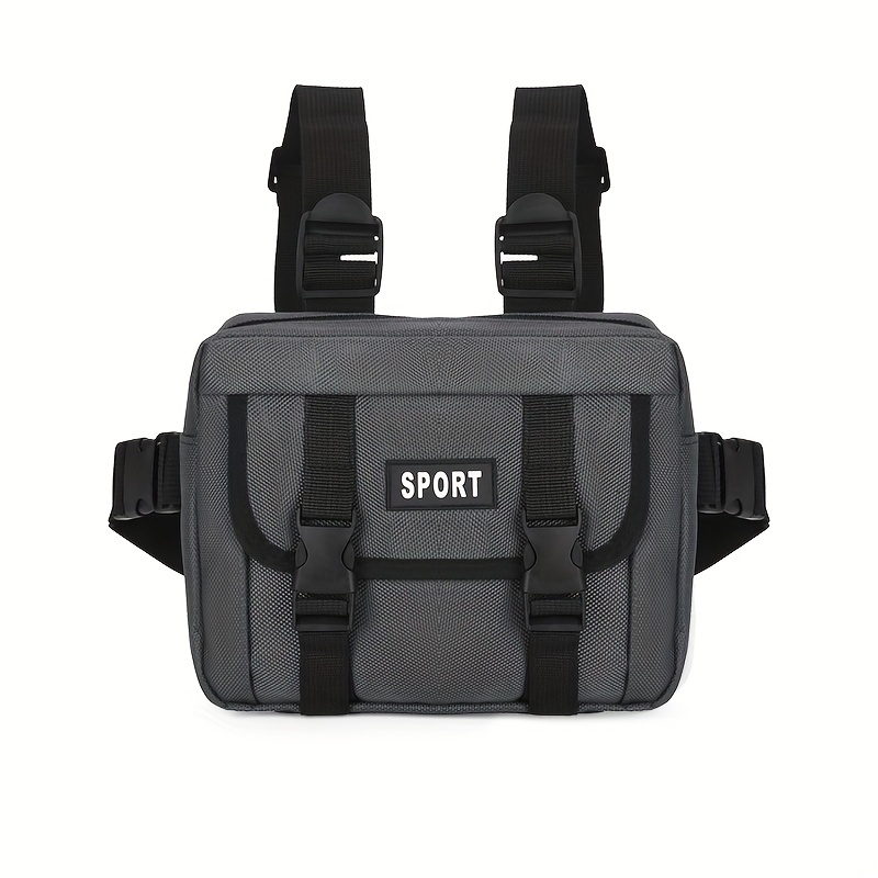 Men's Lightweight Outdoor Chest Bag for Workouts Running Climb