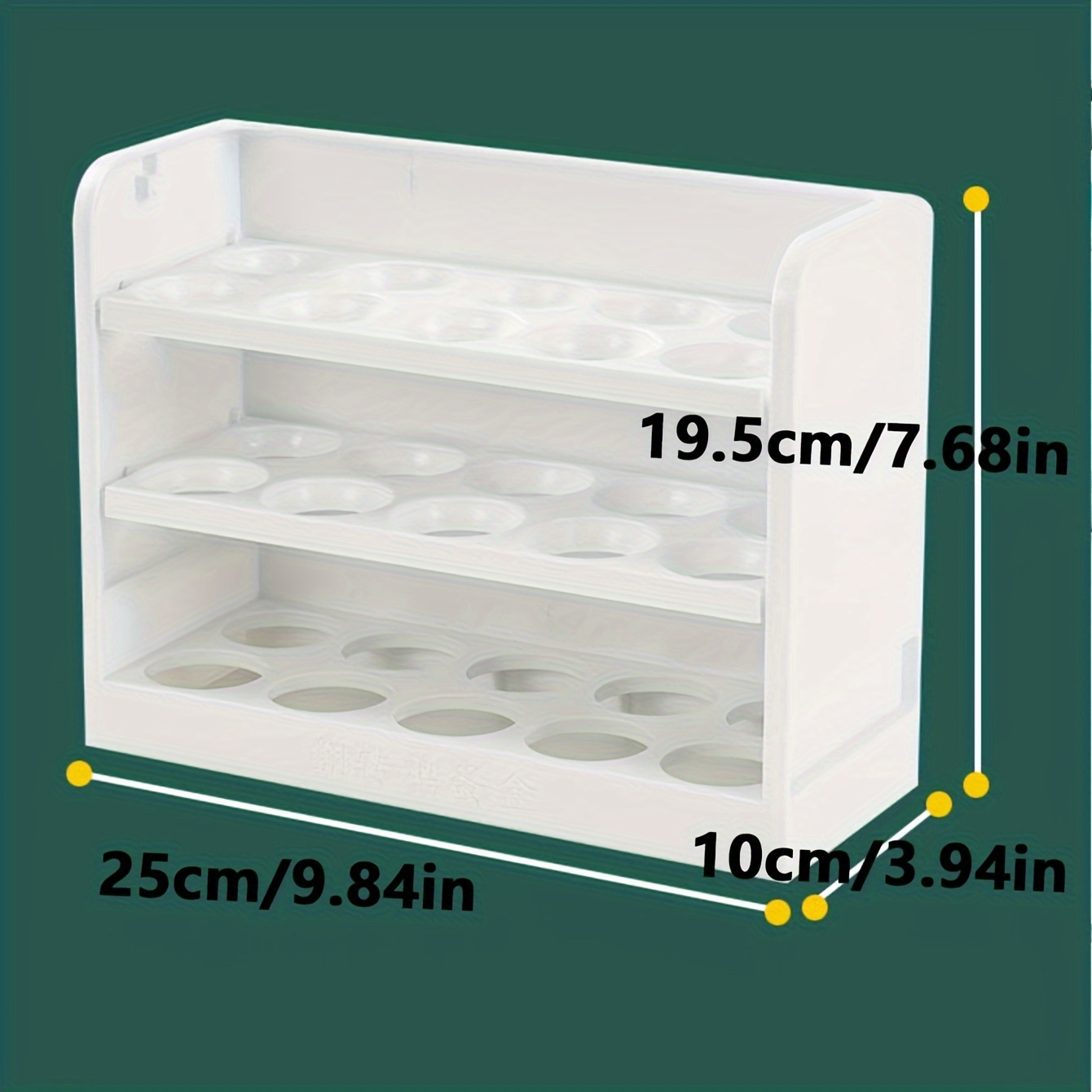 Flip Egg Holder, Household Refrigerator Egg Storage Box, New Three-layer  Thickened Egg Tray Storage Box - Temu