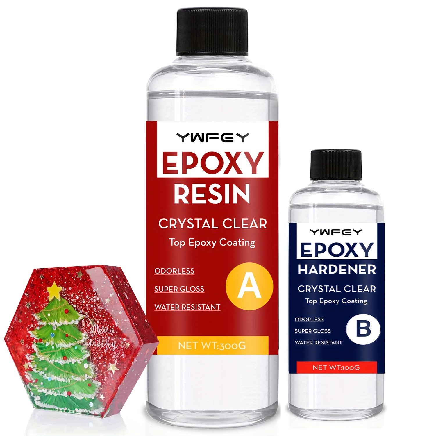 Epoxy Resin . Art Resin Crystal Clear Resin Kit Epoxy - Temu