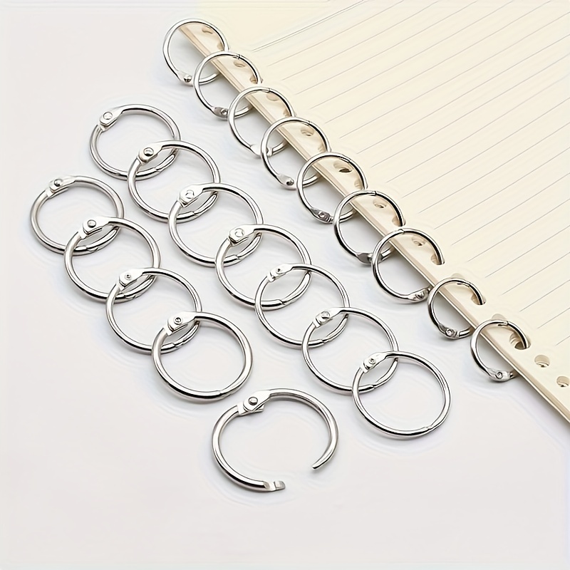 Large sized Metal Binder Metal Book Ring Binder Ring - Temu