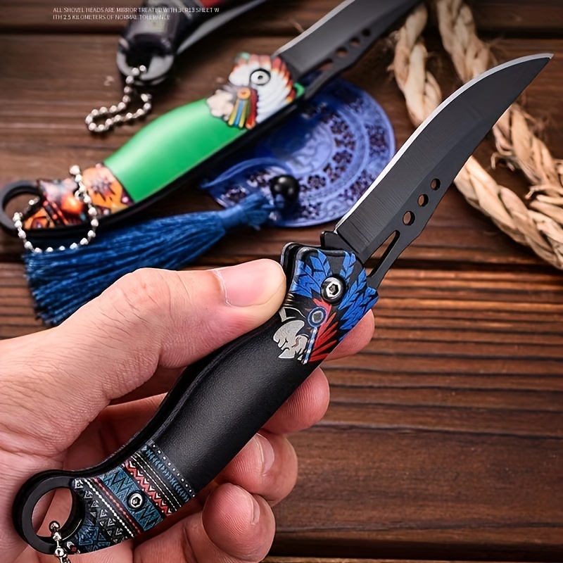 High-Performance Outdoor Folding Knife For Camping, Bbq, Fruits