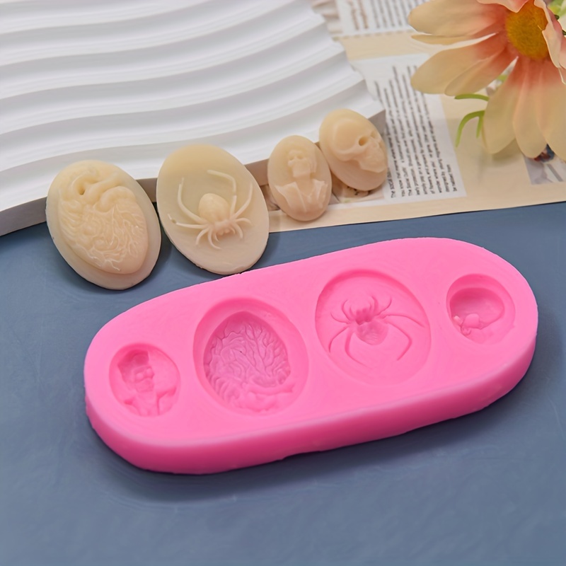 Silicone Soap Mold 3D Chocolate Supplies Baking Pan Tray Molds