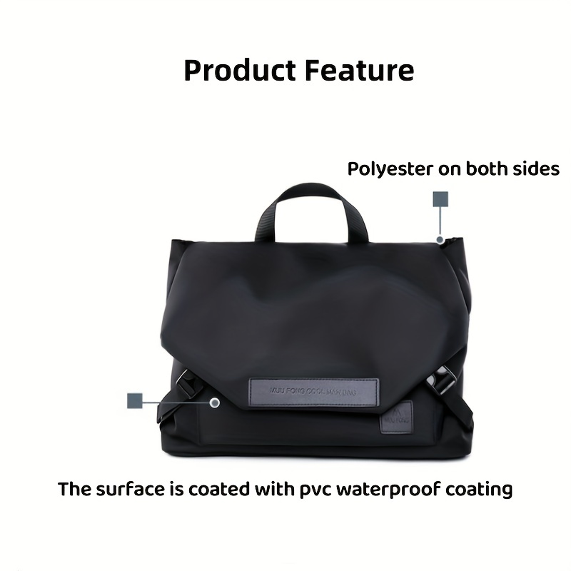 Simple Business Commuter Briefcase, New Fashion Large Capacity Men's And  Women's Portable Business Bag Laptop Bag, Notebook Protective Cover - Temu