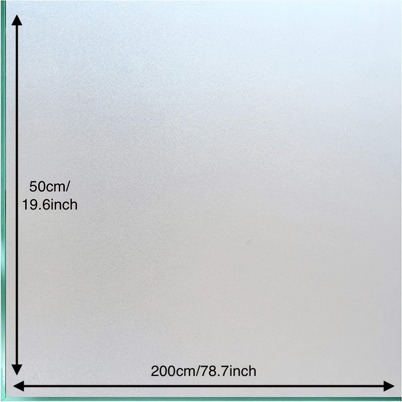 1pc Mattierte Fenster privatsphäre folie Nicht Klebende - Temu Austria