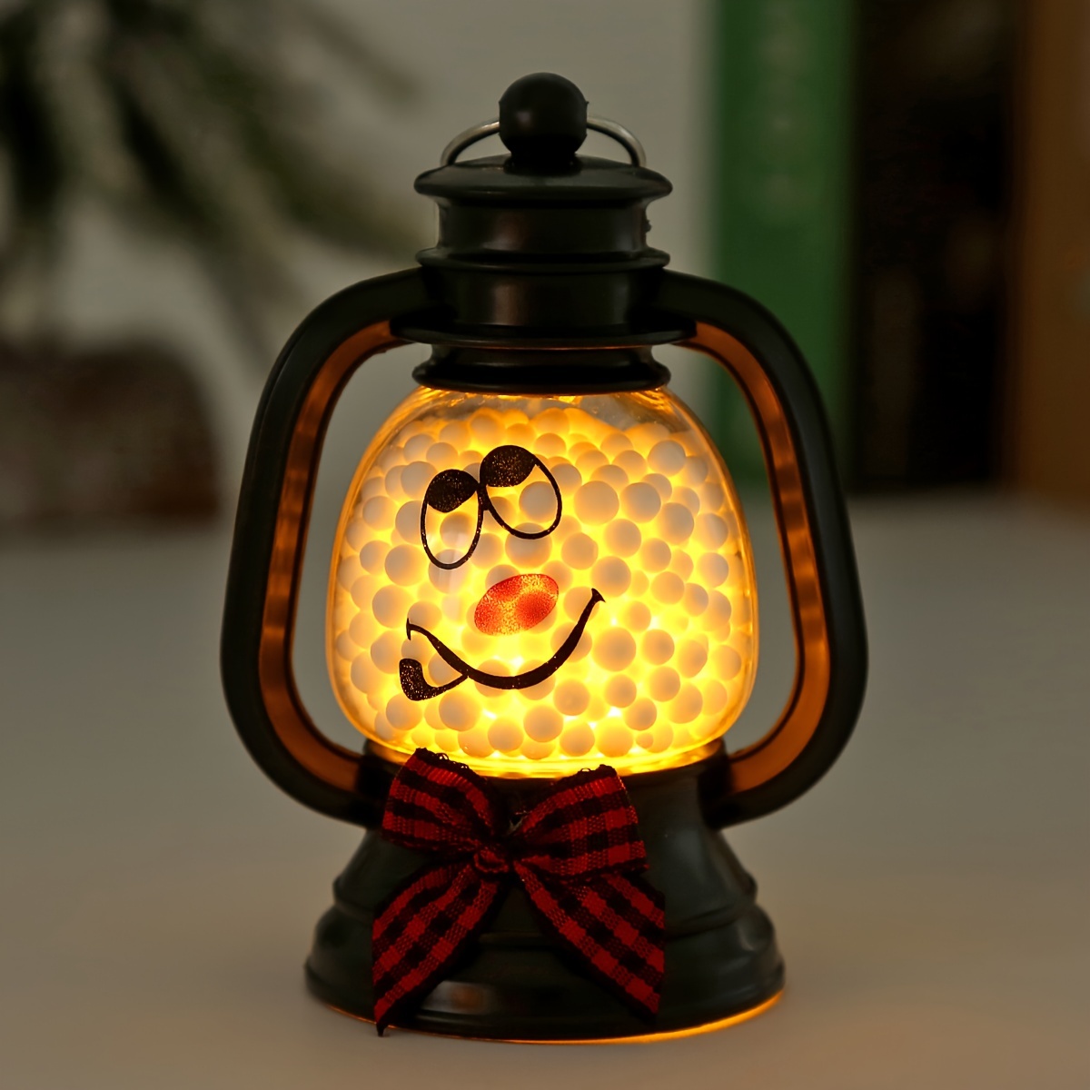 Vintage LED Halloween Candle Lantern Halloween Lantern,Mini Lantern  Decorative Lights Vintage Hanging LED Small Candle Lanterns Gifts For