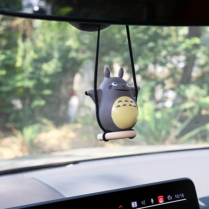 FREE 🚚] 1PC Cute Cartoon Mirror Hanging Swing Ornament Creative No Face  Man Car Rearview Pendant Spirited Away Animation, Hobbies & Toys, Toys &  Games on Carousell
