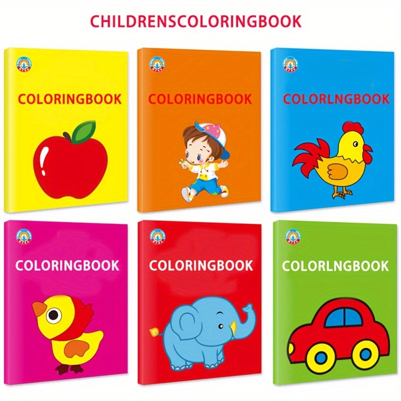 Bulk Coloring Books Small Coloring Books For 6 Pages12 Sides