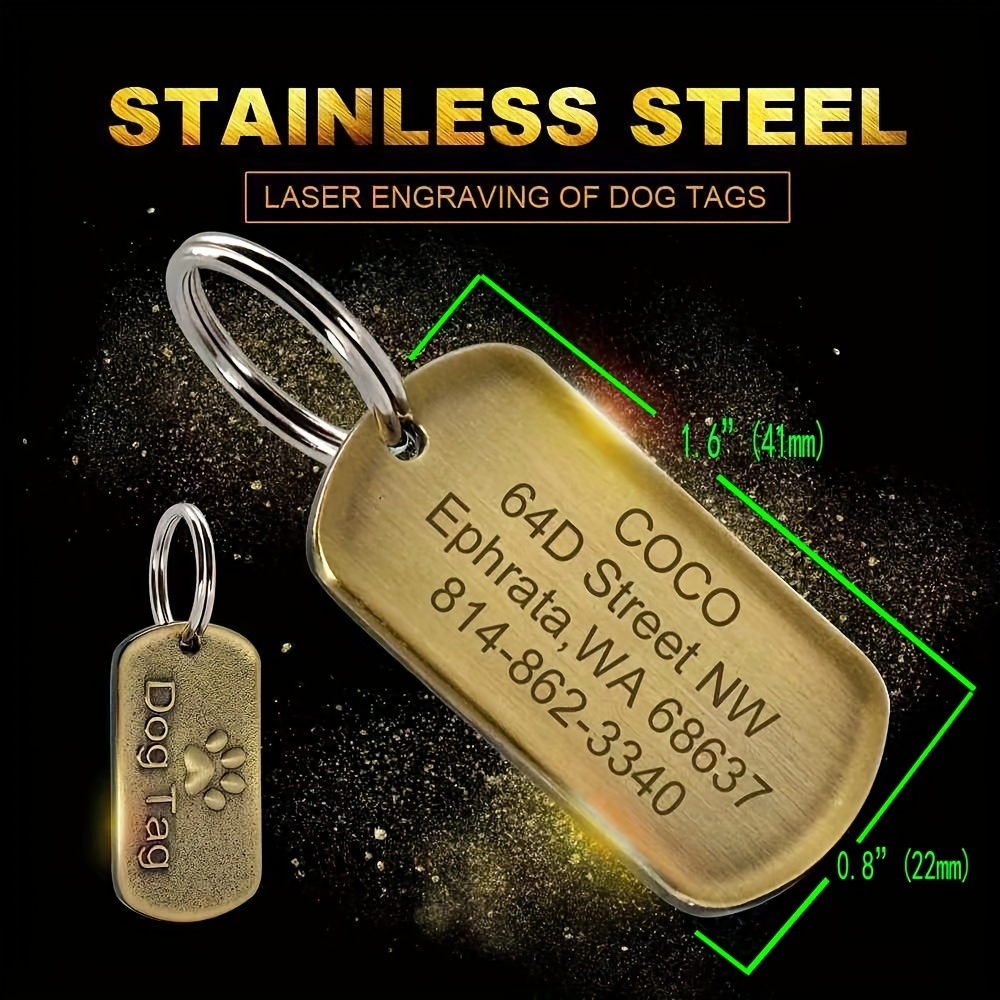 Dog tags clearance training