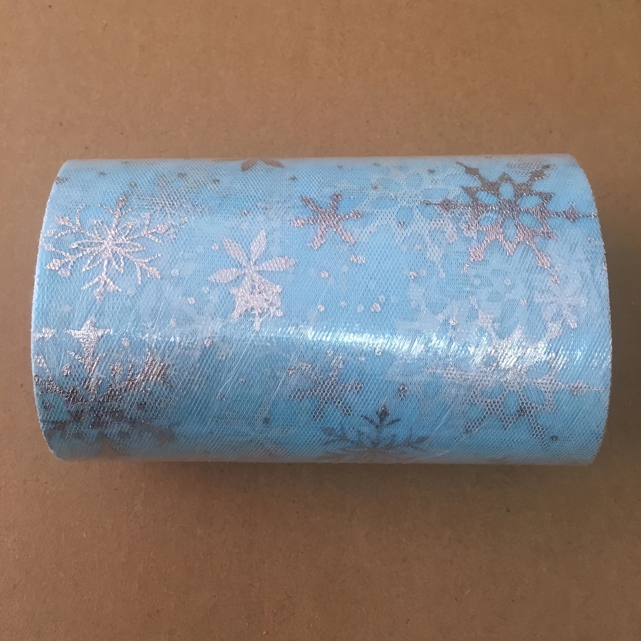 Snowflake Tulle Roll( /10yards) Christmas Tulle Fabric - Temu