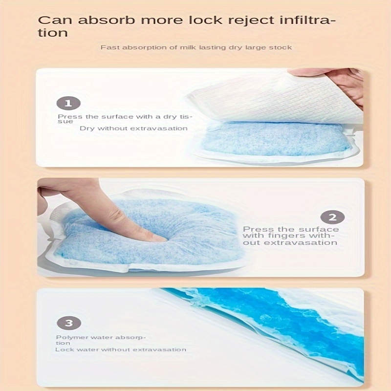 Disposable Anti Overflow Breast Pads Leak Proof Breast Pads - Temu