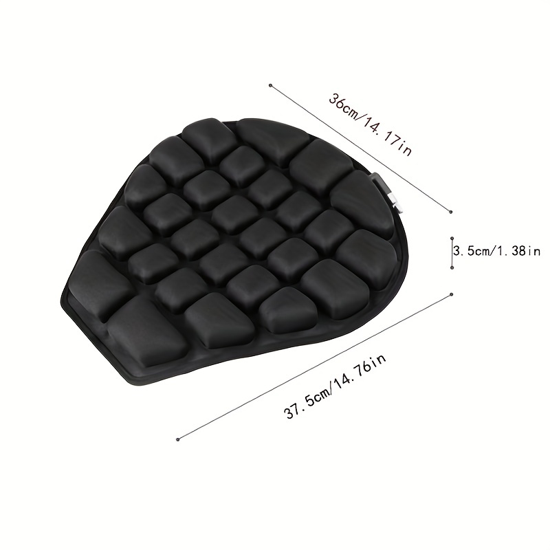 New Motorcycle Seat Cover Air Pad Motorcycle Air Seat Cushion Cover  Pressure Relief Protector For Cruiser Sport Touring Saddles