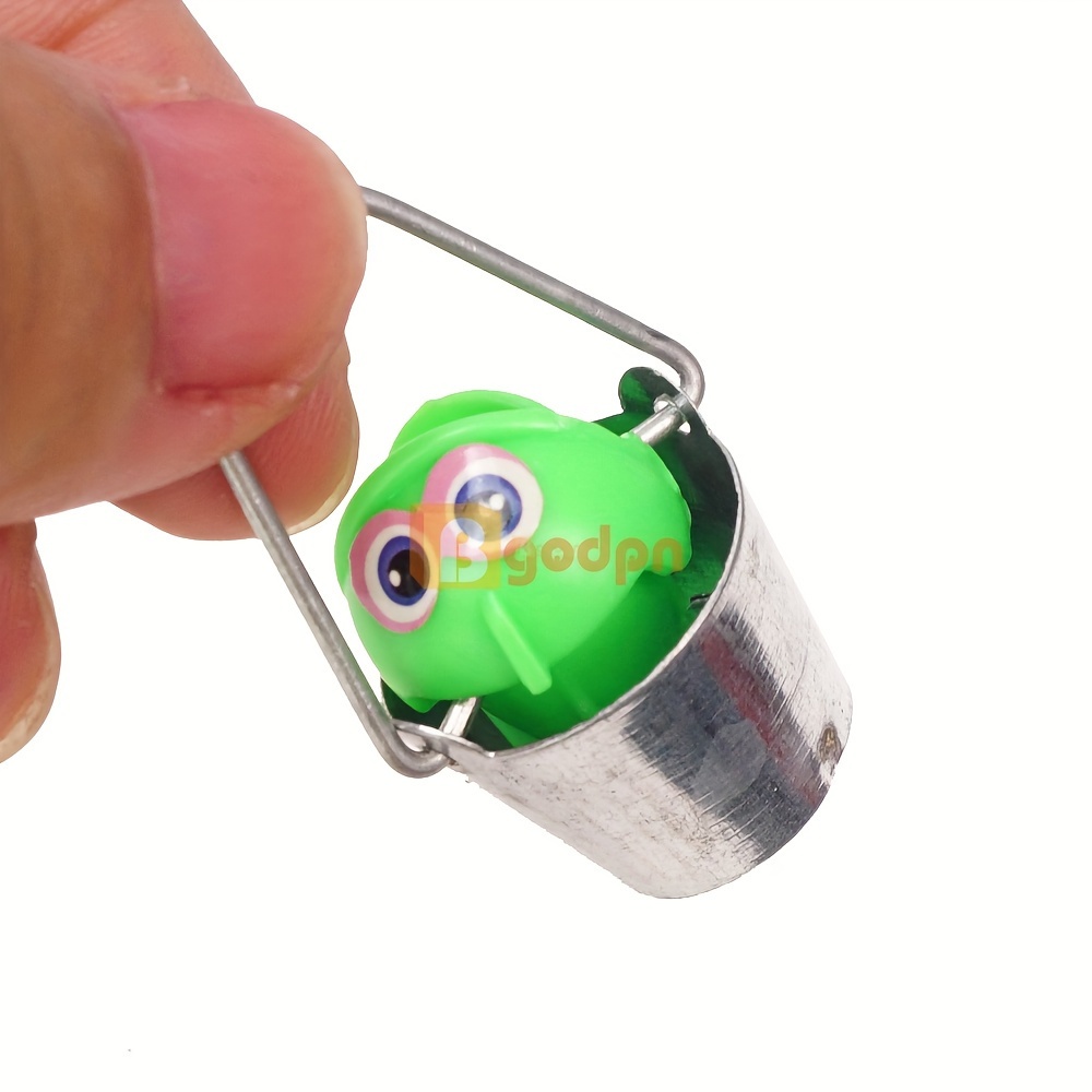 Elf Accessories Props Green Vest Mini Iron Bucket Miniature - Temu