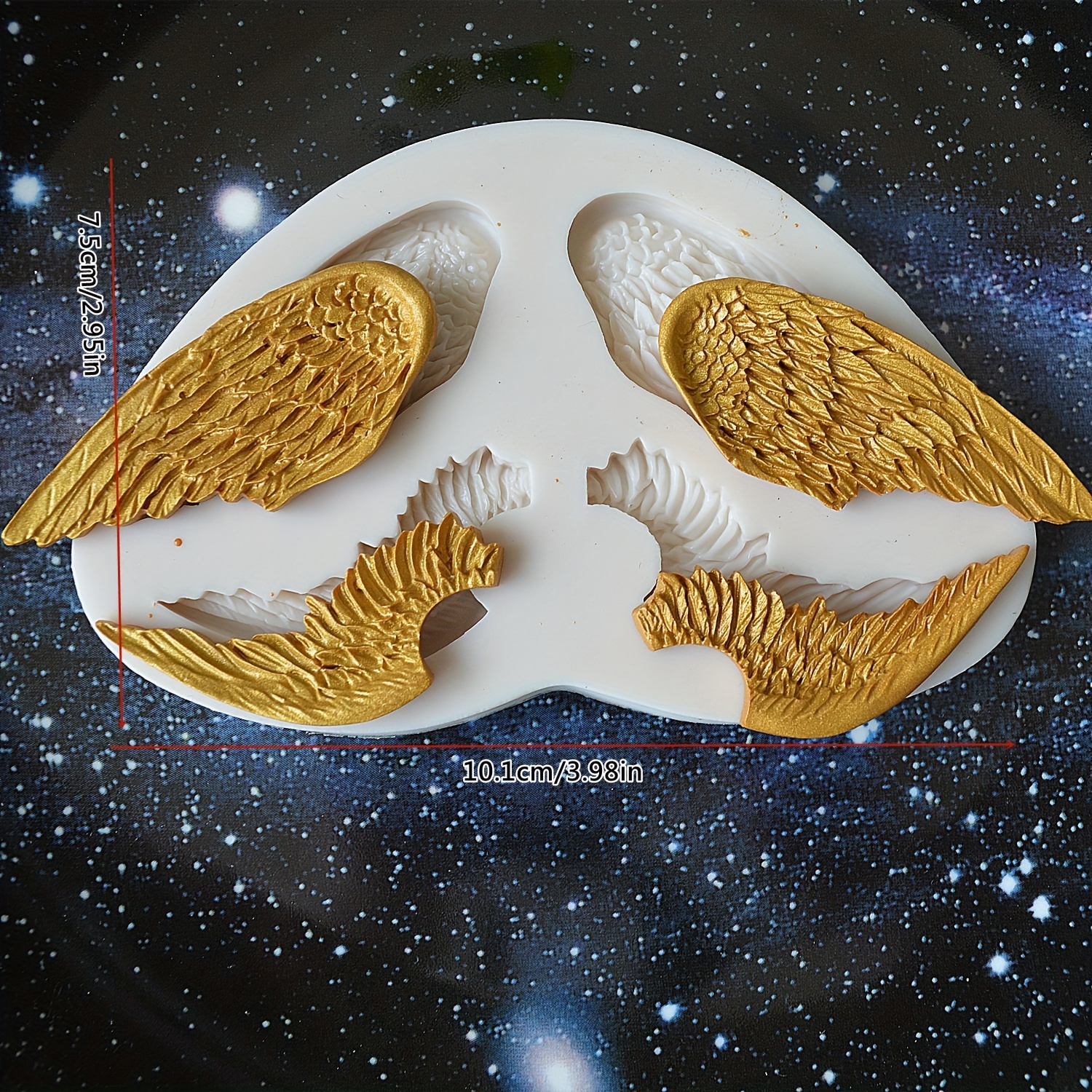  Angel Wing Goddess Resin Mold Valentines Silicone Molds Epoxy  Casting Mould for Wall Hanging Mount Decor DIY Crafts Wall Hanging molds  for Resin : Everything Else