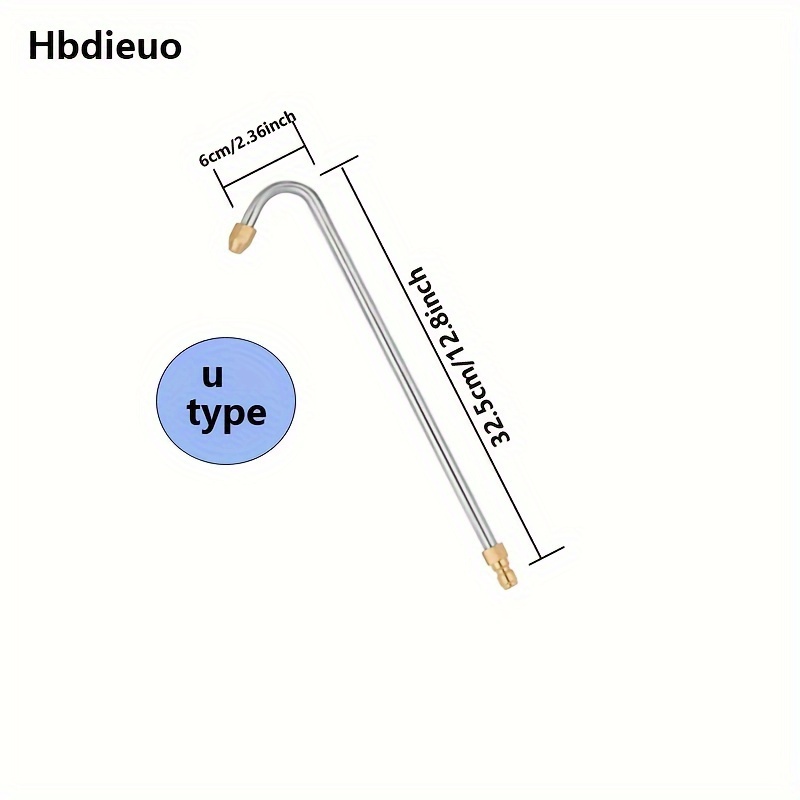 Hbdieuo Car Cleaning Multi angle Metal Rod Spray Gun - Temu