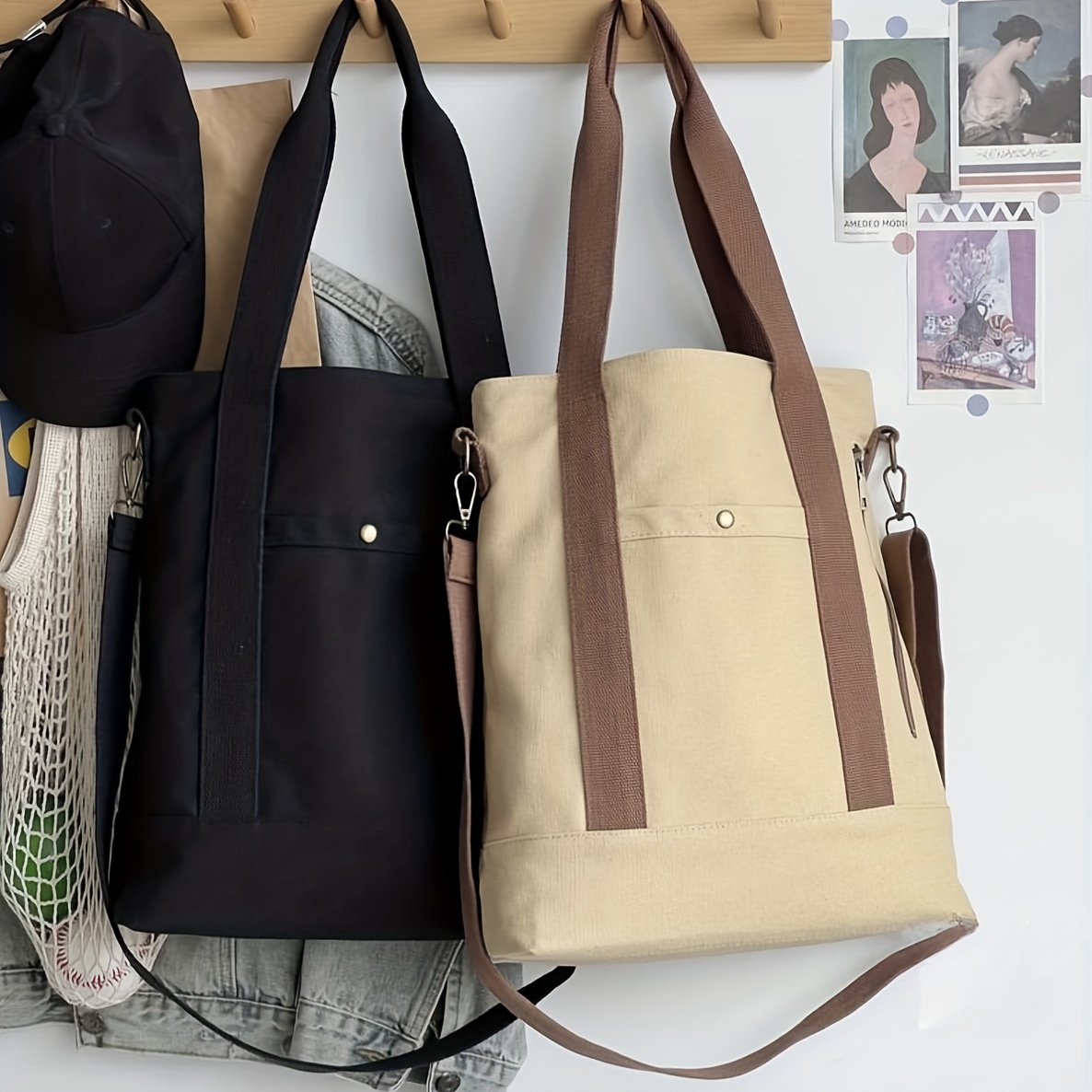 Large Tote Bags For School - Temu