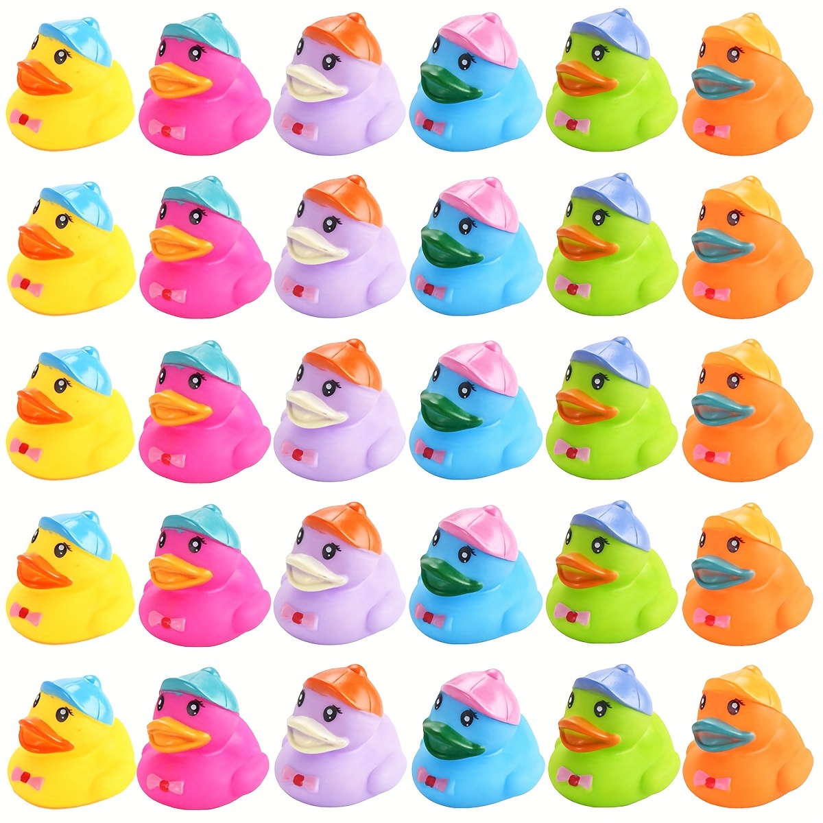 Random Rubber Ducks Toy Duckies For Party And Events Pool - Temu