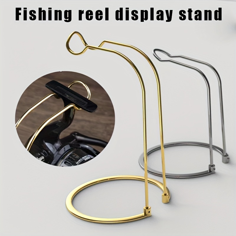 Detachable Stainless Steel Spinning Reel Display Stand Heavy - Temu Canada