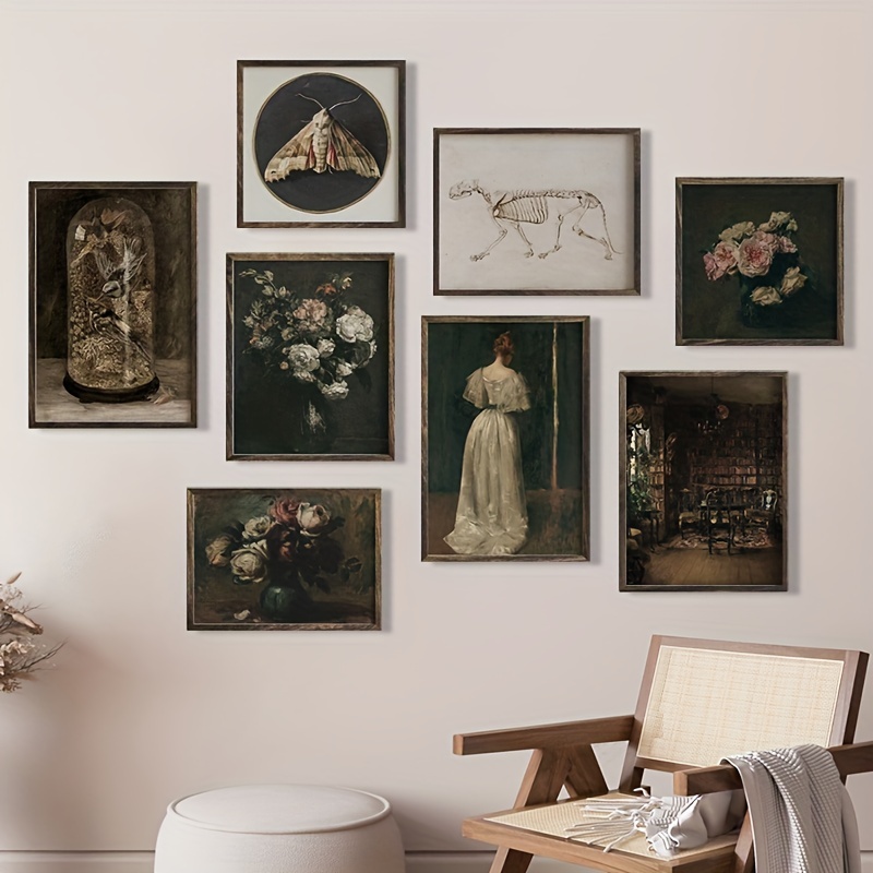 7 ideas en cuadros vintage para sala y otros espacios  Galerías de pared, Cuadros  vintage, Decoración de unas