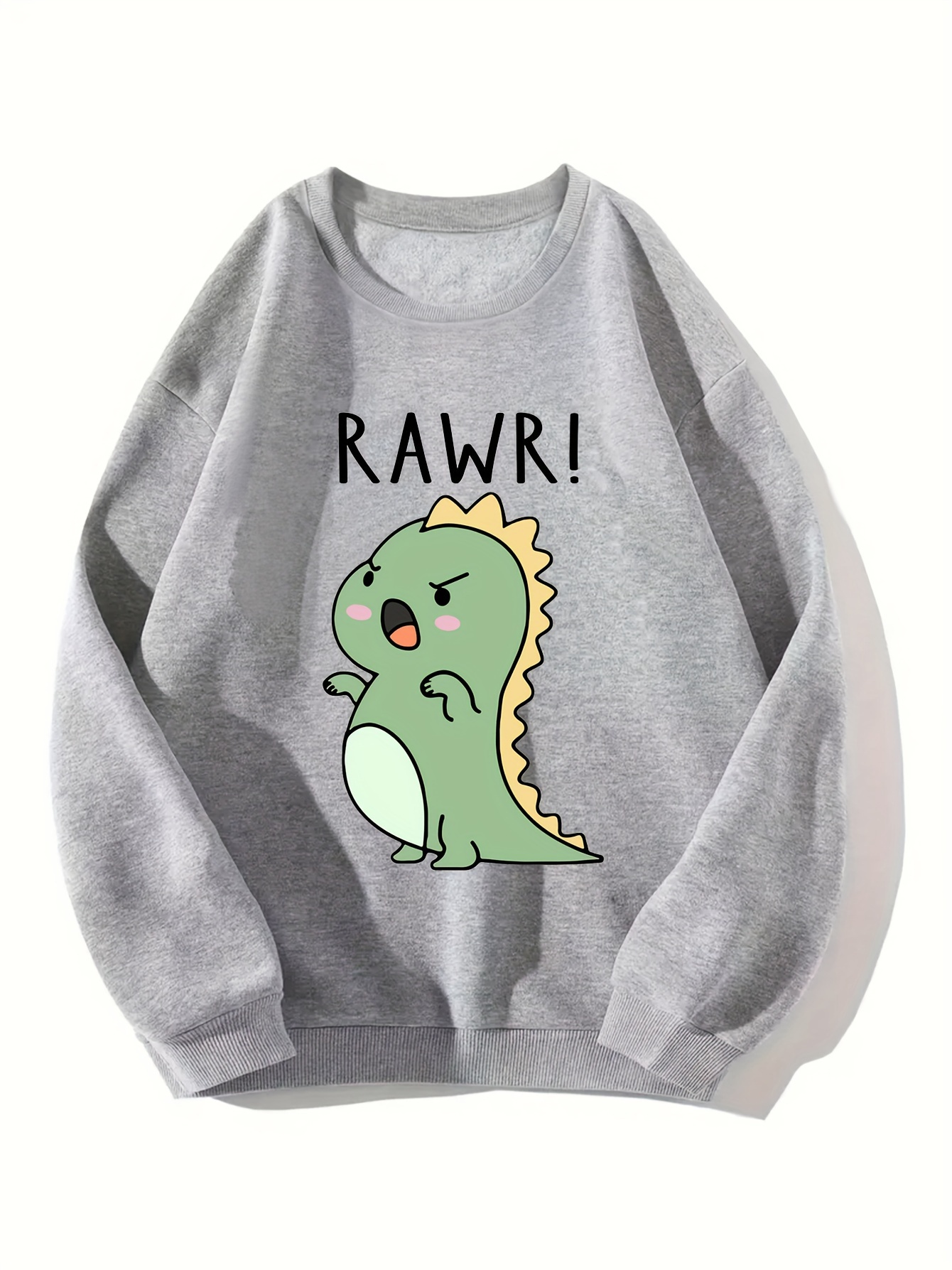 Womens discount dinosaur sweatshirt