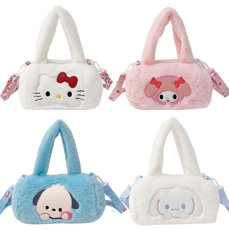 Buy Kawaii Cinnamoroll Sanrio Plush Bag My Melody Anime Handbags