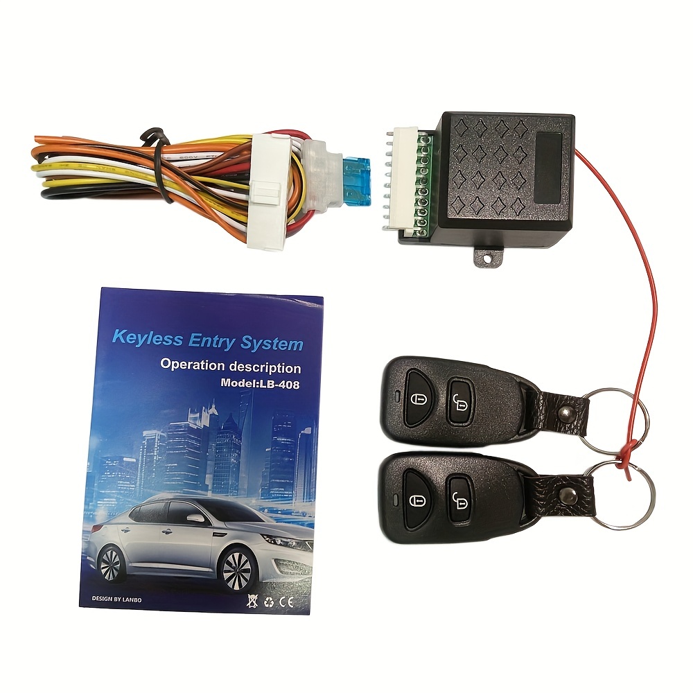 12V Universal Car Auto Remote Lock System