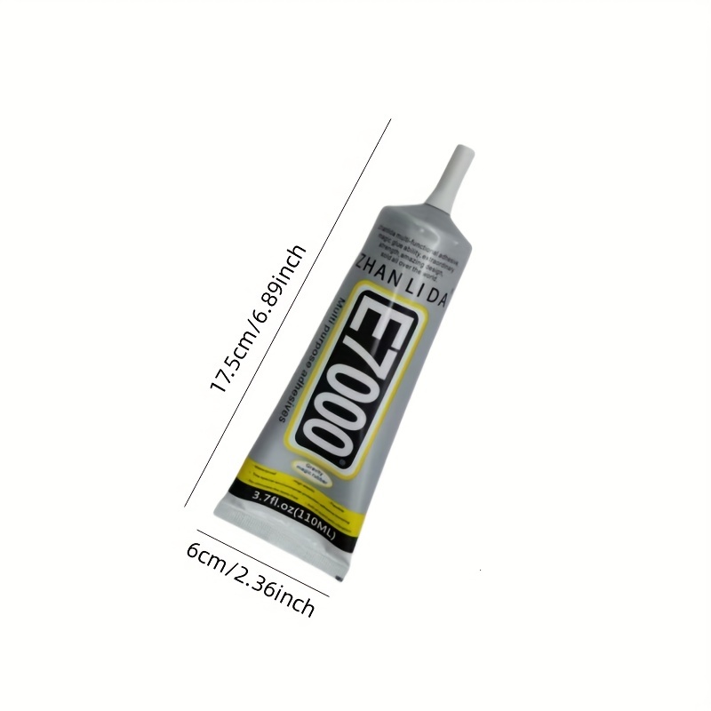 E7000 50mL High Intensity Glue Clear DIY Crafts Jewelry Shoes Glass Phone  Screen Adhesive : : Tools & Home Improvement
