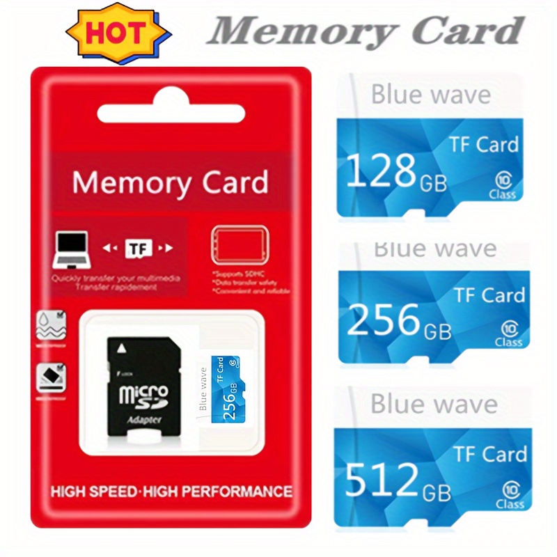Tarjeta Micro SD 2 TB Alta Velocidad Clase 10 Tarjeta de Memoria Ultra  Universal