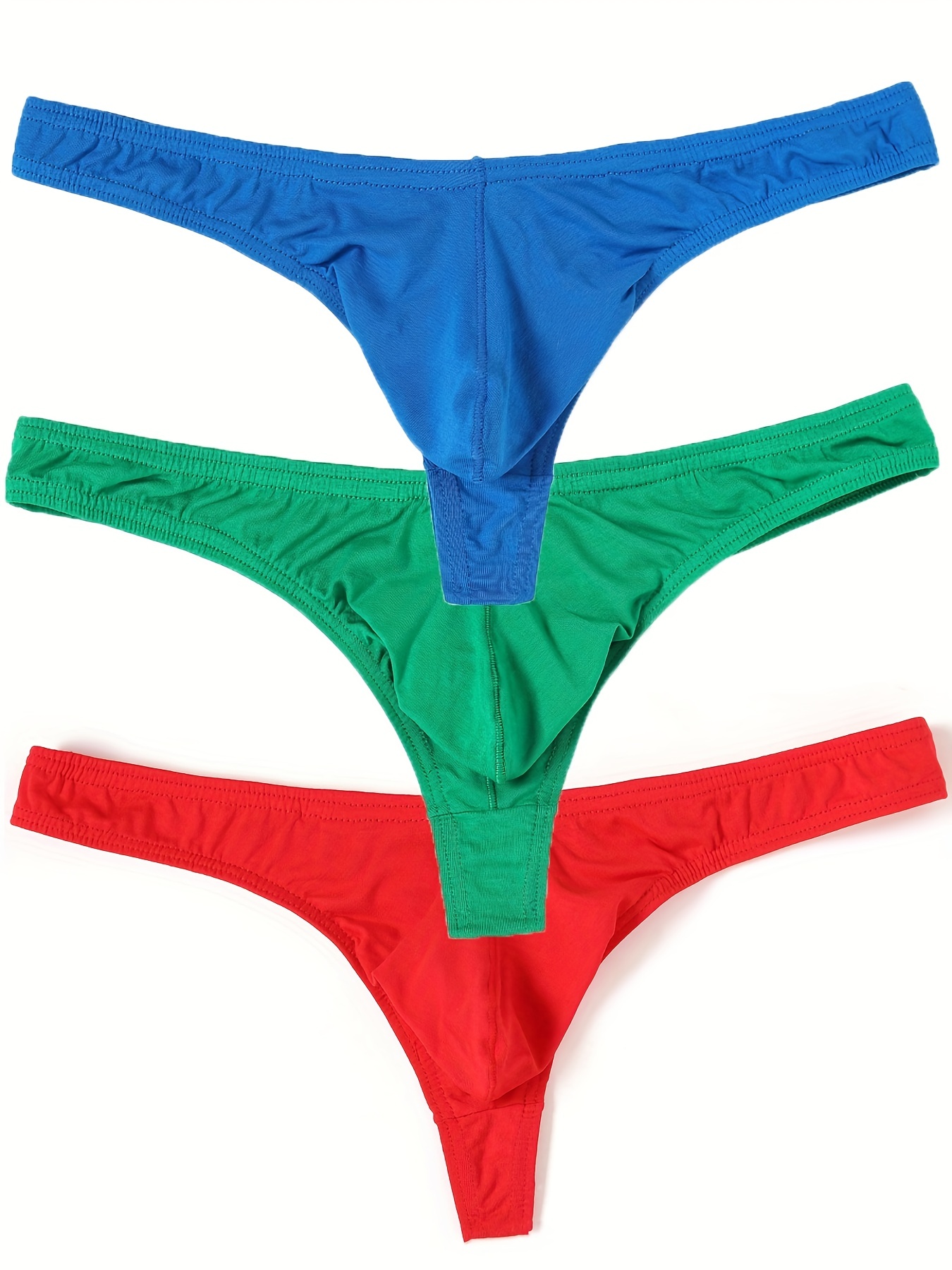 BfM Mens Lowrise Sheer String Bikini Underwear