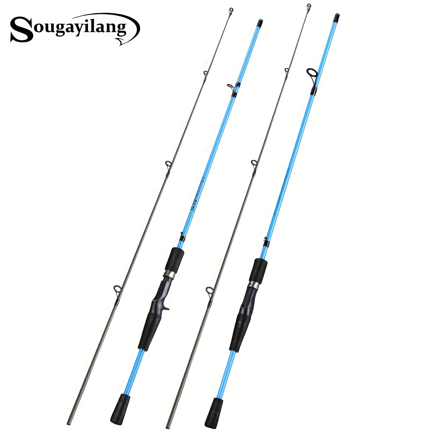 Sougayilang Fishing Rod Reel Casting Combos Lightweight - Temu