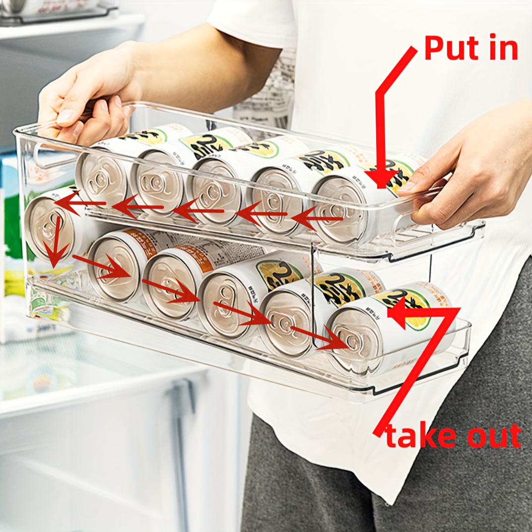 Kitchen Can Organizer For Pantry Soda Can Organizer For - Temu