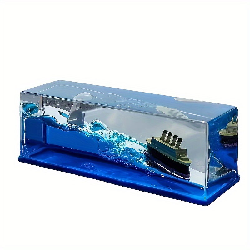 Bateau De Croisière Fluide Drift Bouteille Simple Insubmersible Bateau Dans  Une Boîte Avec 7 Styles Pour Affichage De Décor De Bureau Et Cadeaux Y1