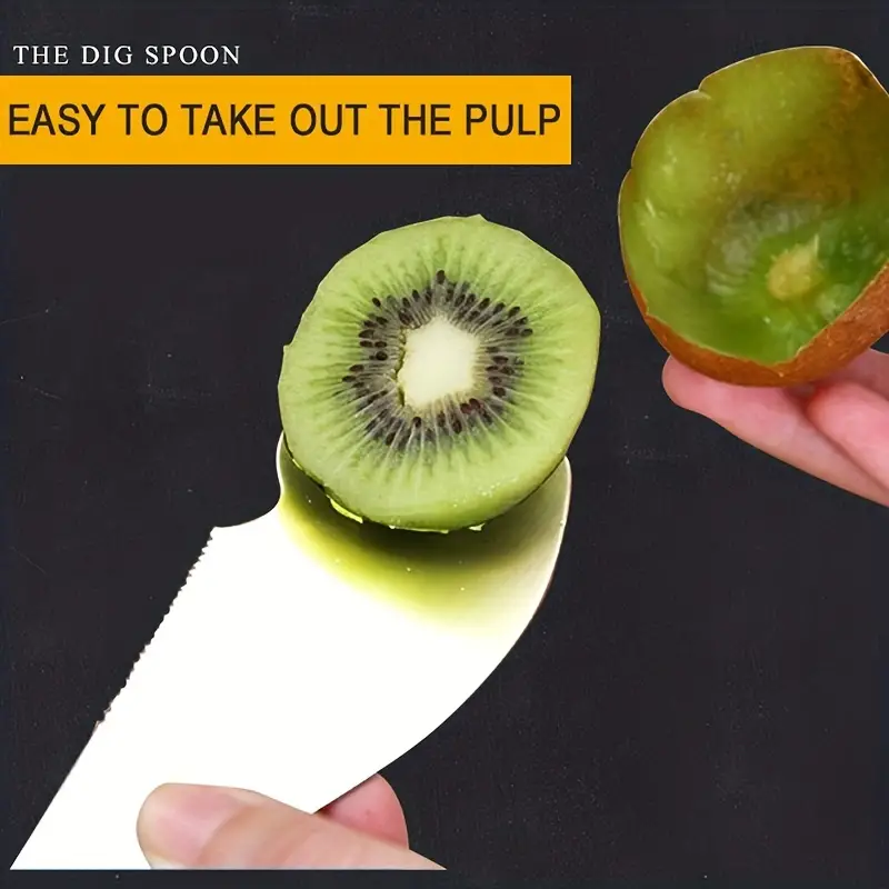 Kiwi peeler dig kiwi tool fruit knife kiwi peeling and dividing