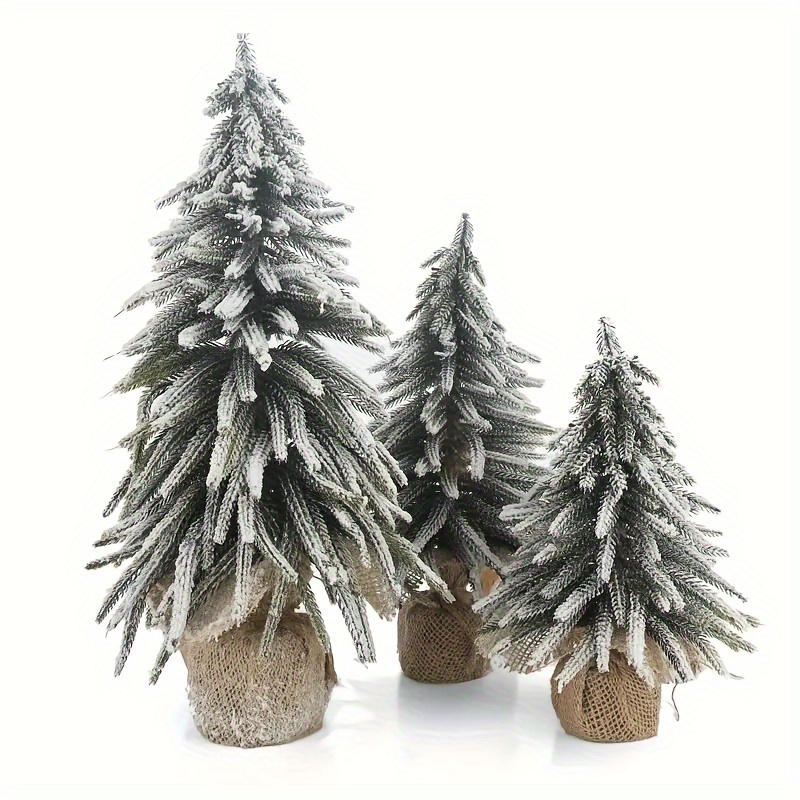 Miniature Christmas Tree Mini Pine Tree Christmas Tree - Temu