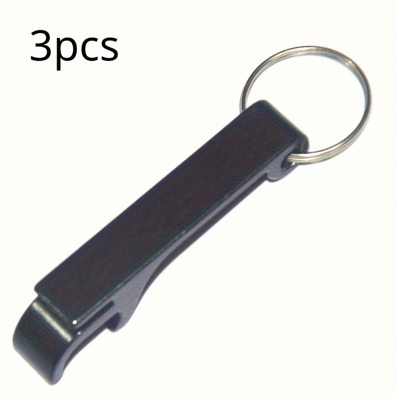 3pcs Multifunctional Bottle Opener Keychain for Parties Camping BBQ