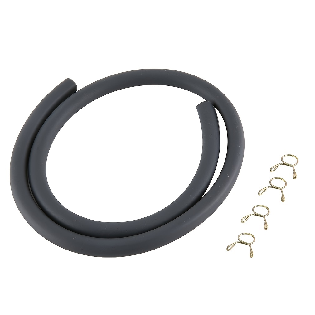Petrol Hose Set, 2 Metres Fuel Line Diameter 5 mm with 2 Pieces Fuel Filter  and 10 Hose Clamps for Car, Motorcycle, Lawn Mower, Scooter : :  Automotive